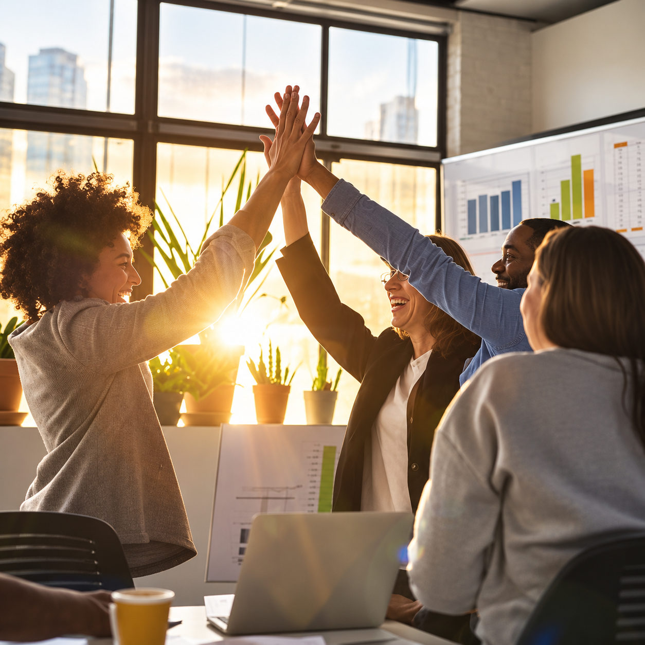 Office High-Five